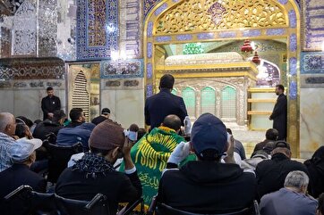 Группа раненых ливанцев посетила святыню имама Резы (мир ему)