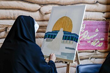 В фотографиях: Художественная выставка, посвященная борьбе палестинцев за свободу