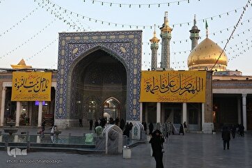 Храм Хазрата Масуме в канун годовщины дня рождения Хазрата Захры