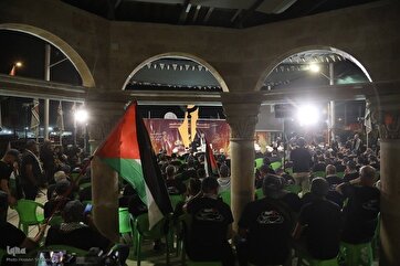 Шатёр «Нида аль-Акса» по пути из Наджафа в Кербелу