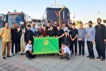 Kundi la Kwanza la Wasomaji wa Msafara wa Qur'ani kutoka Iran Waanza Shughuli Zao Najaf
